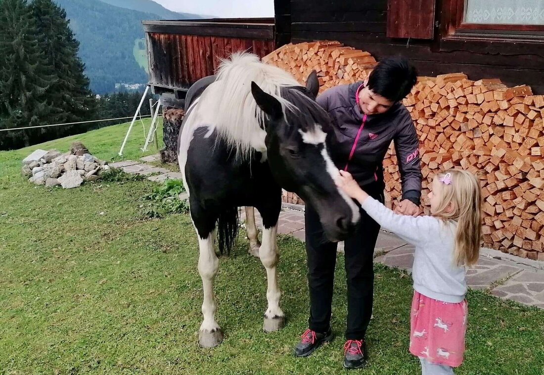 Kind und Pferd