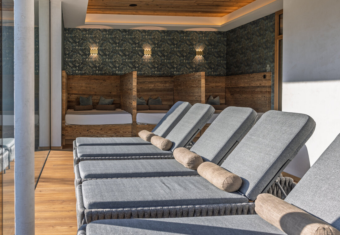 Ruheraum mit Sonnenlicht