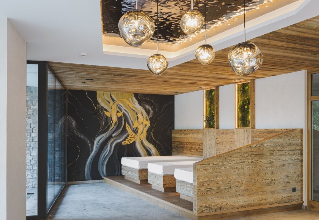 Ruheraum mit Design Licht