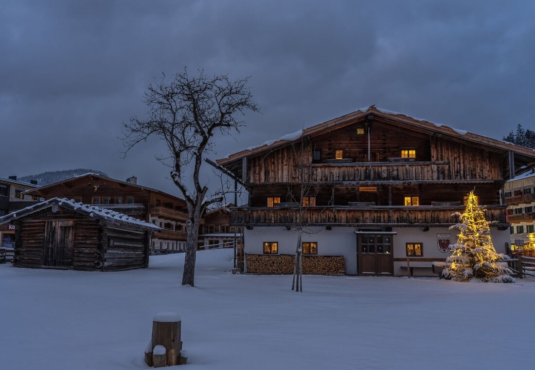 Sixenhof Heimatmuseum Achental im Winter