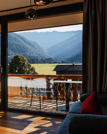 Couch und Aussicht