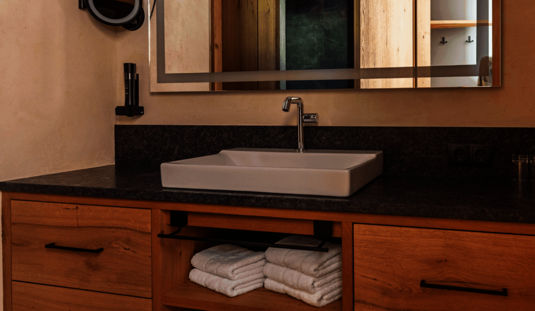 Badezimmer Sunset Suite